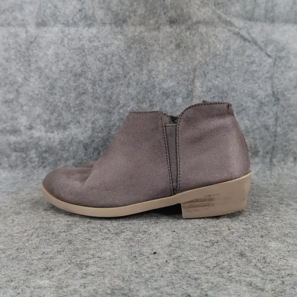 Old Navy Shoes Kids 11 Bootie Toddler Baby Casual Dark Grey Zip Fashion Classic_6